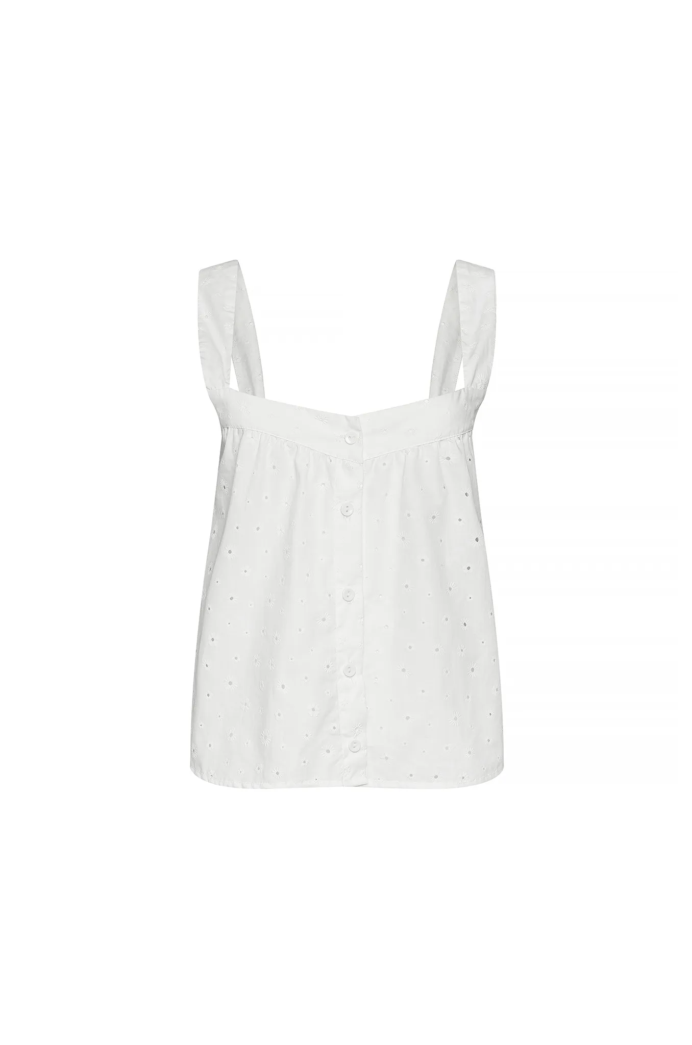 Quinn Top - White Eyelet sold by Skatie product image thumbnail 2