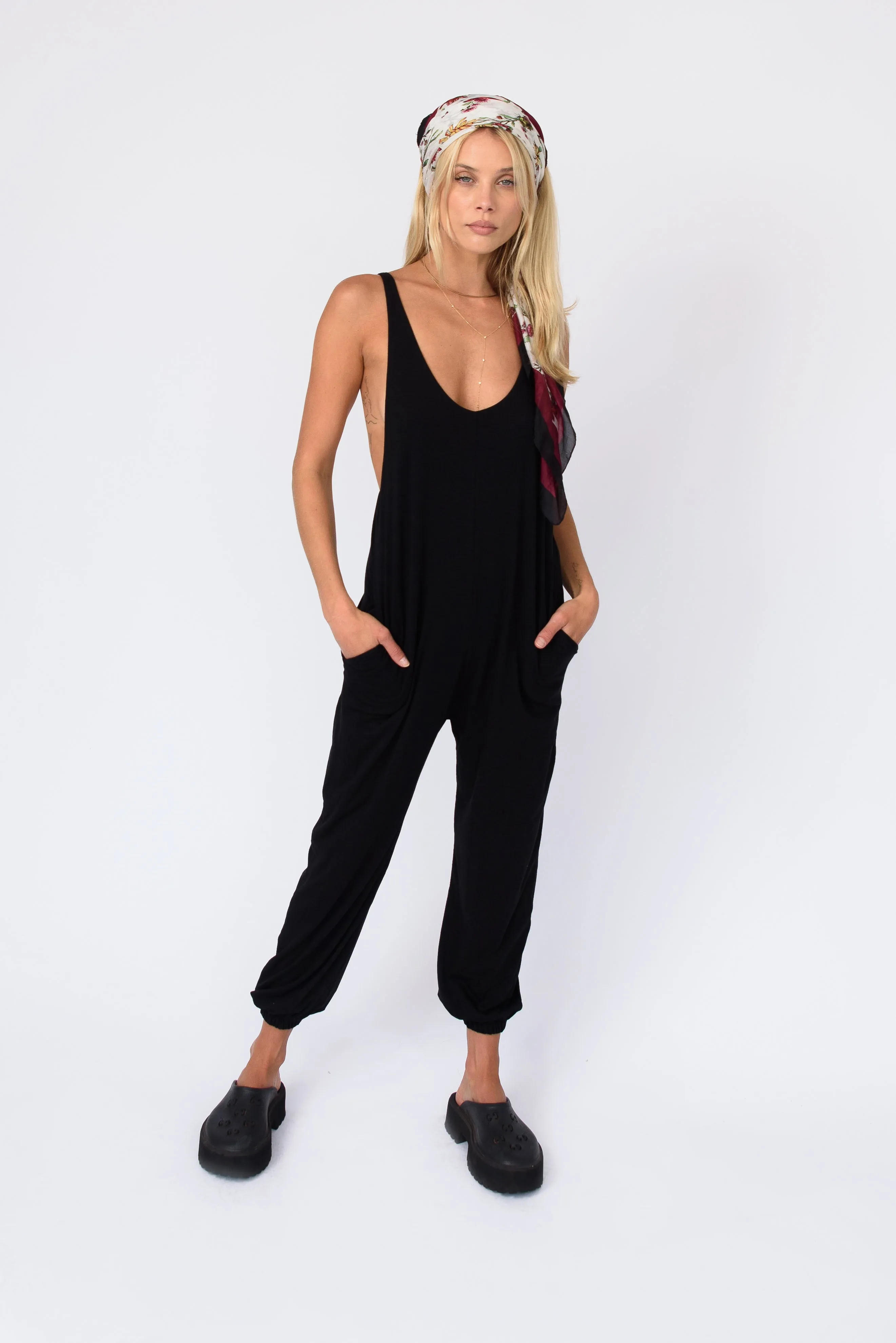 Alyse Jumpsuit - Black sold by Skatie