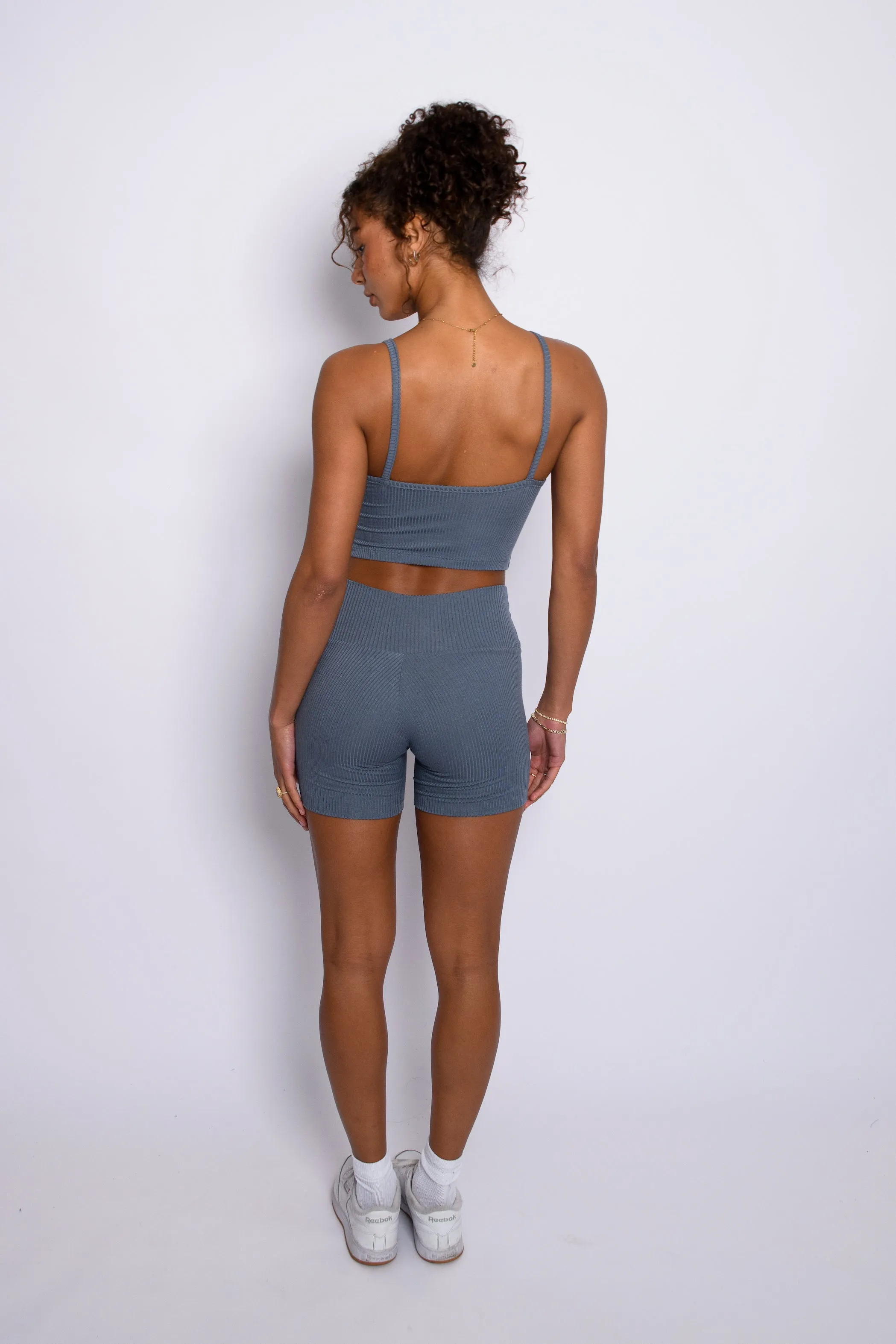 Perfect Tank Ribbed - Denim sold by Skatie product image thumbnail 4