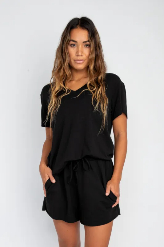 Hubby Tee Jersey - Black sold by Skatie