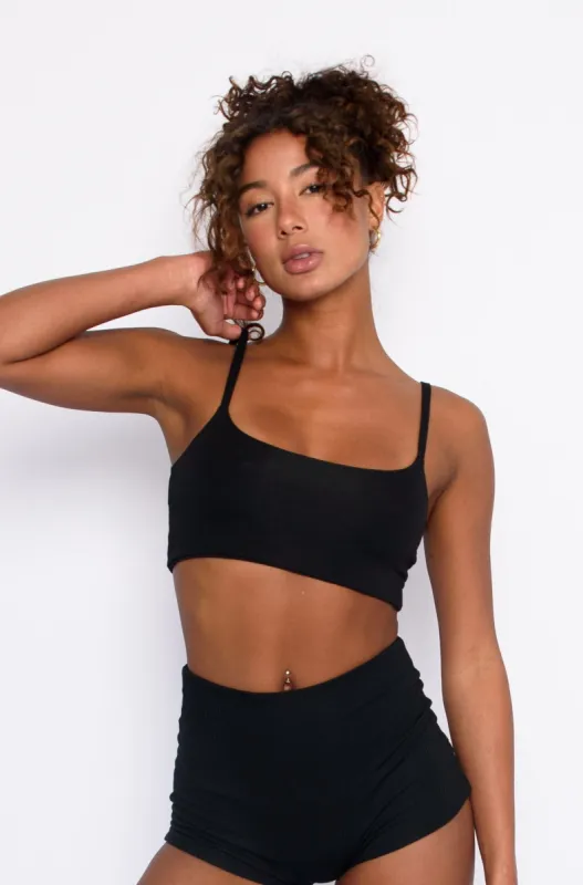 Basic Tank Jersey - Black sold by Skatie