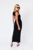 Bre Dress Ribbed - Black sold by Skatie