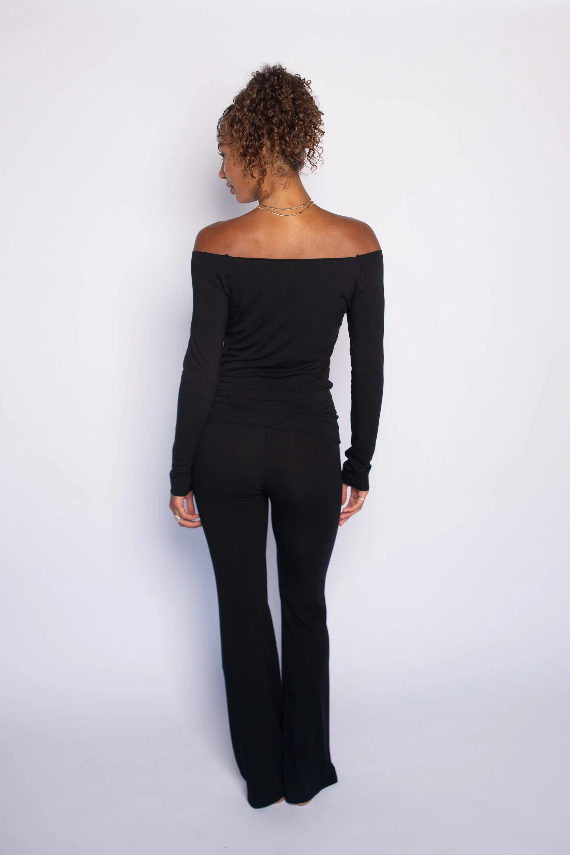 Brandy Top Jersey - Black sold by Skatie product image thumbnail 2