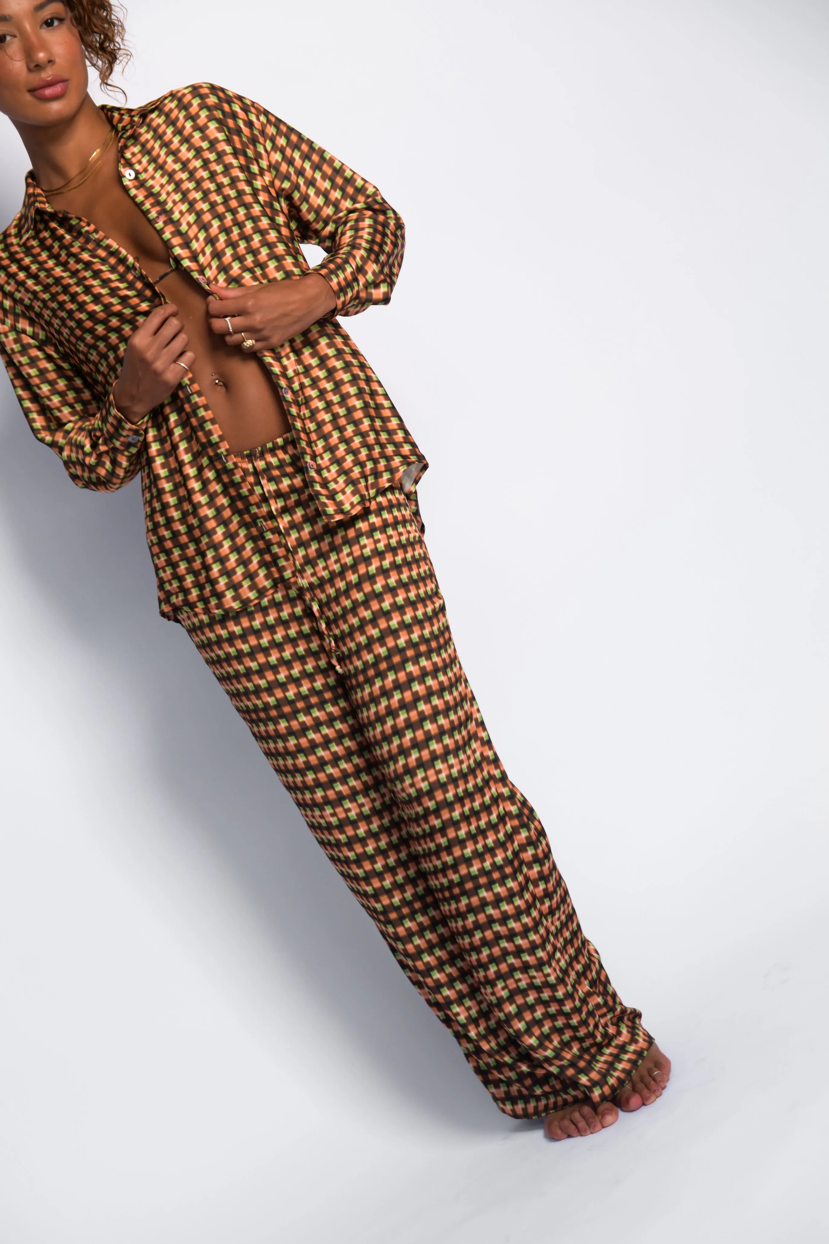 Ava Pants Satin - Mirage sold by Skatie product image thumbnail 2