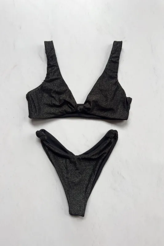 Suzanne Bottom - Black Sparkle sold by Skatie