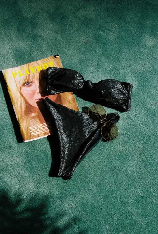 Kelly Bottom - Black Sparkle sold by Skatie