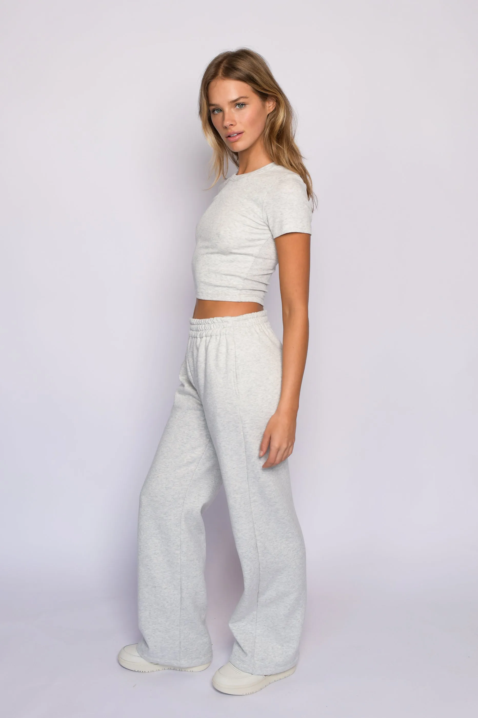 ULTRALUX Danny Sweatpants - Heather Grey sold by Skatie product image thumbnail 4