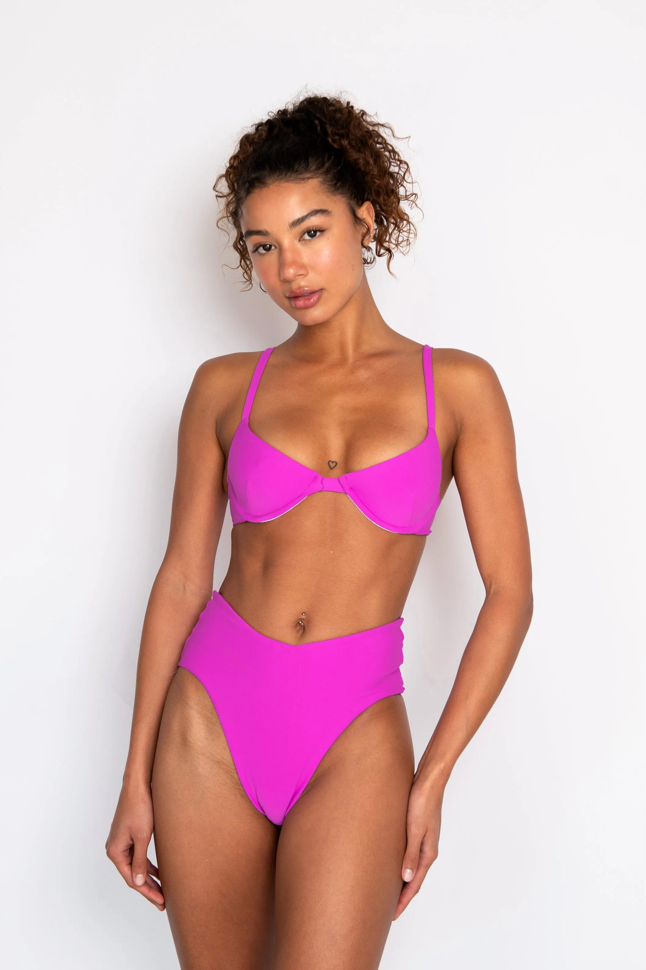 Claire Top - Hibiscus sold by Skatie product image thumbnail 2