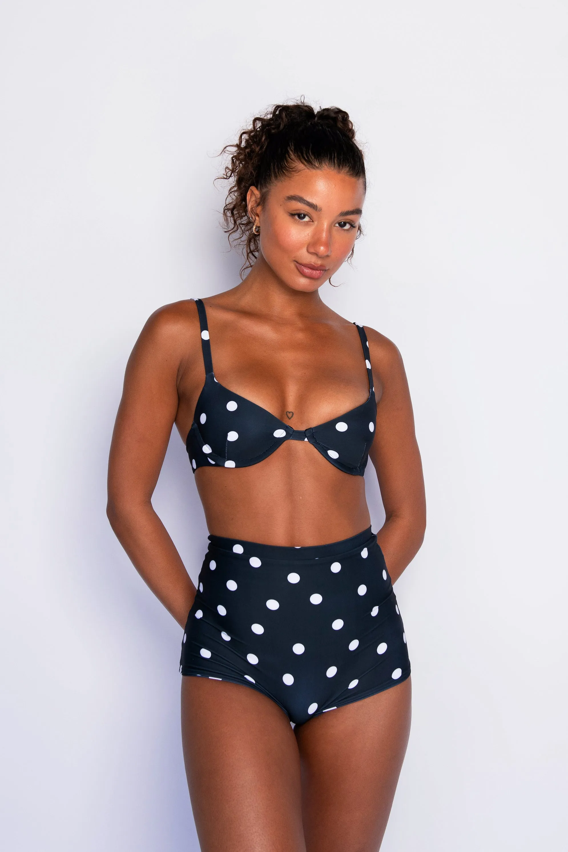 High Waist Bardot Bottom - Gidget sold by Skatie product image thumbnail 3