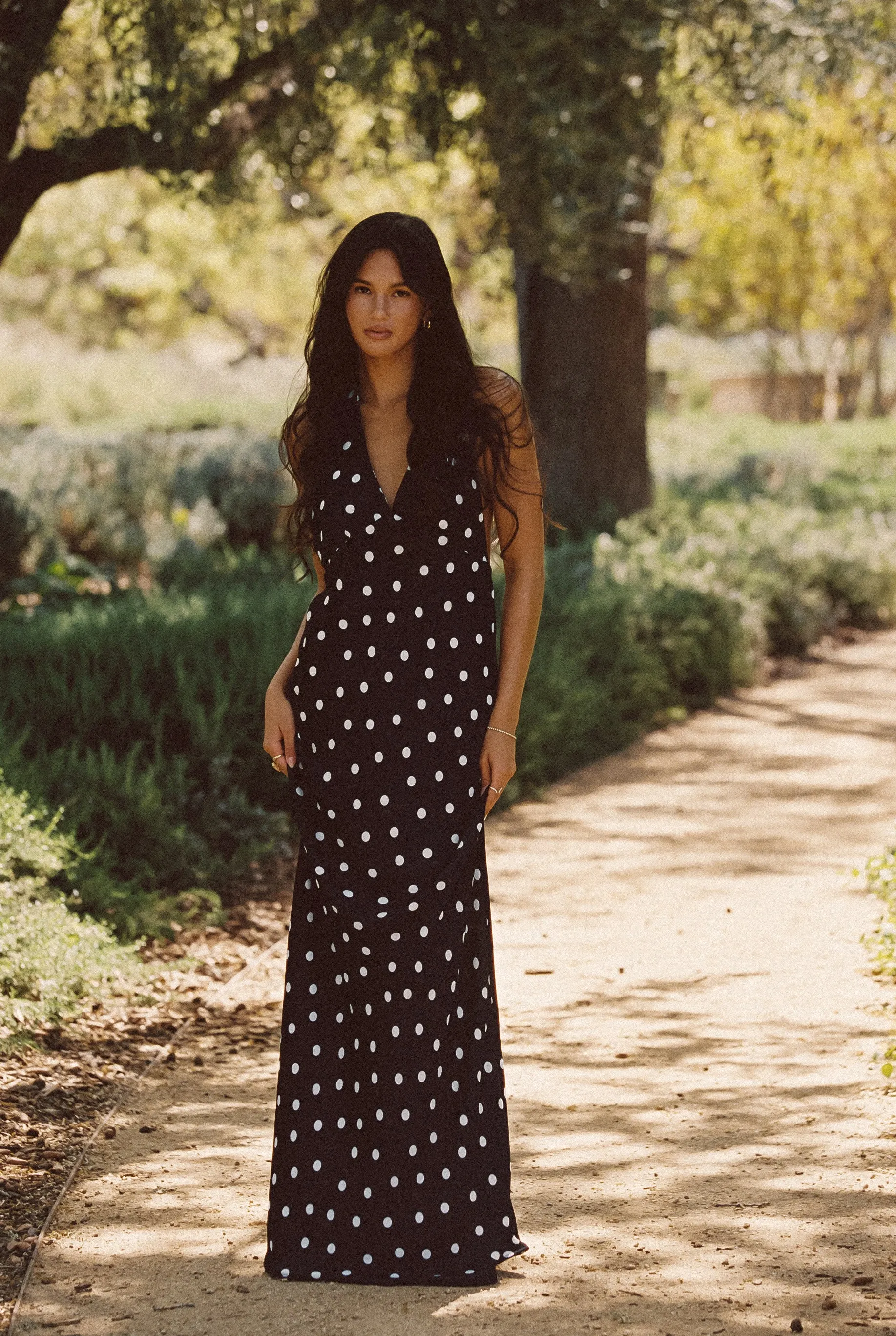 Goldie Maxi Dress Satin - Gidget sold by Skatie product image thumbnail 3