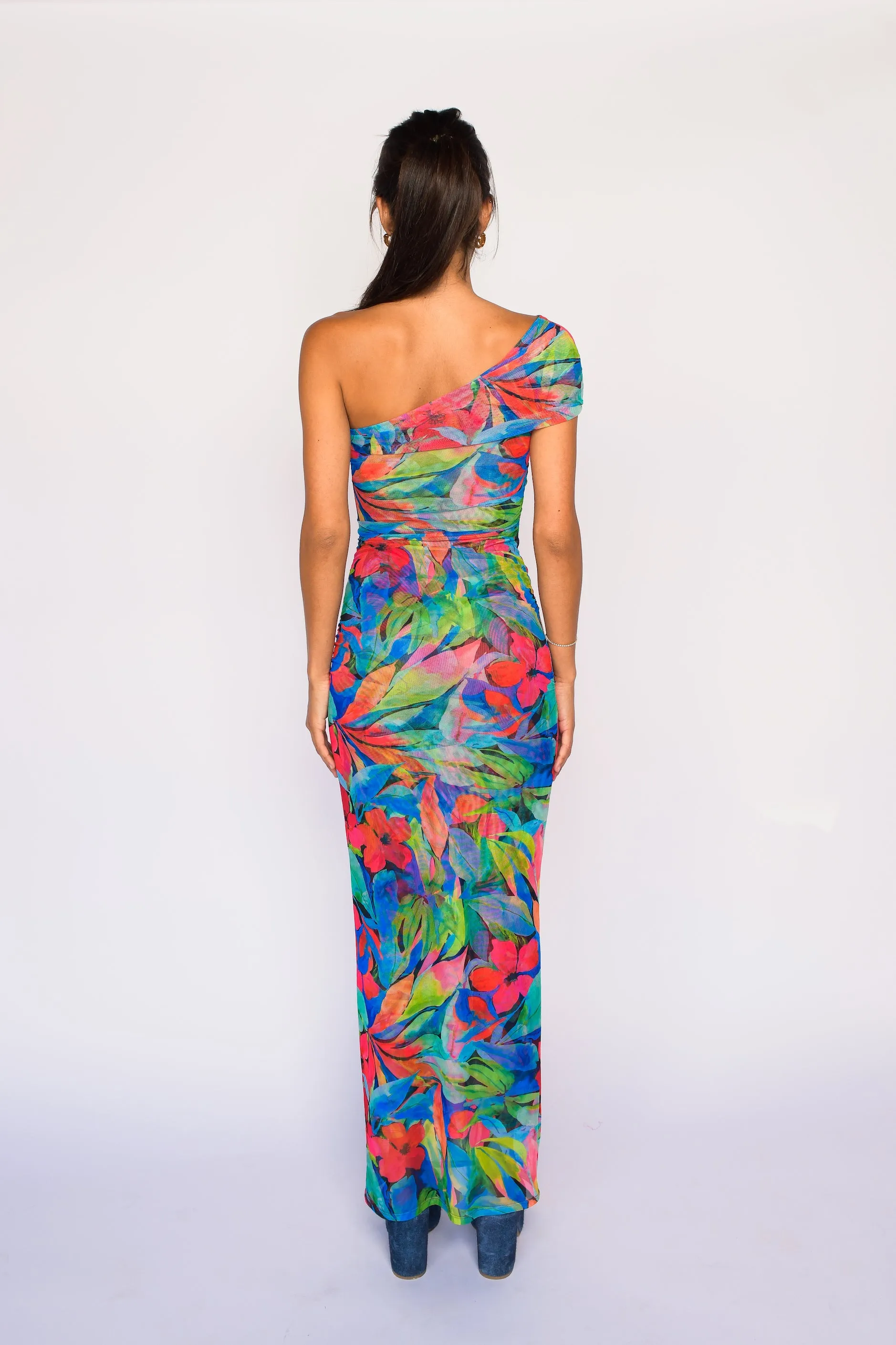 Caroline Maxi Dress Mesh - Acapulco sold by Skatie product image thumbnail 4