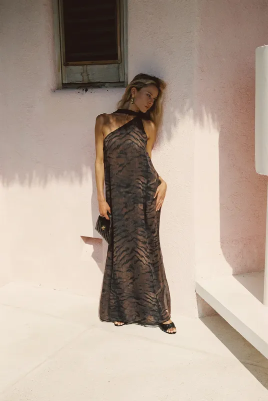 Cavalli Dress Chiffon - Manzanillo sold by Skatie