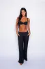 Ava Pants Satin - Black sold by Skatie