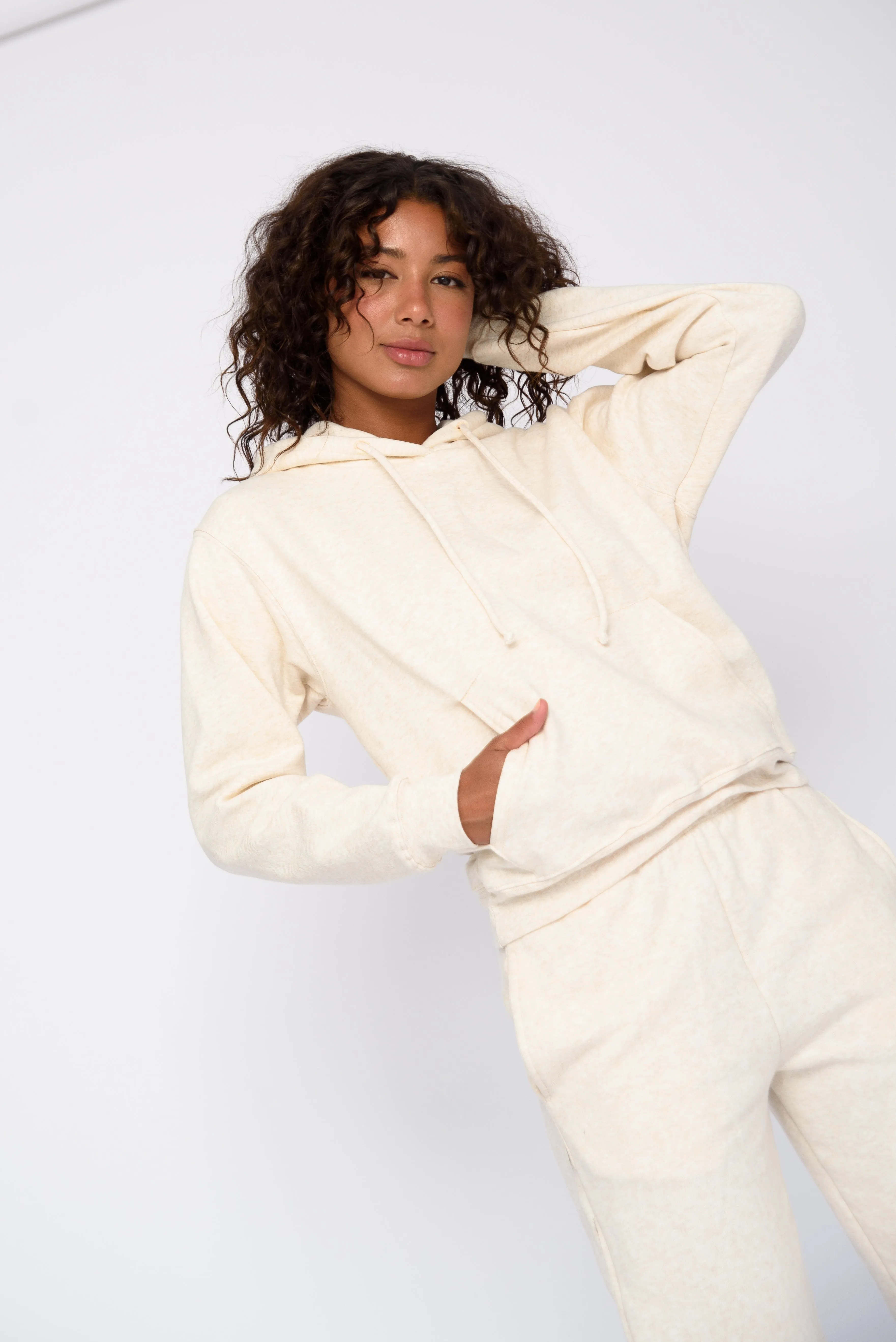 ULTRALUX Ana Hoodie - Latte sold by Skatie