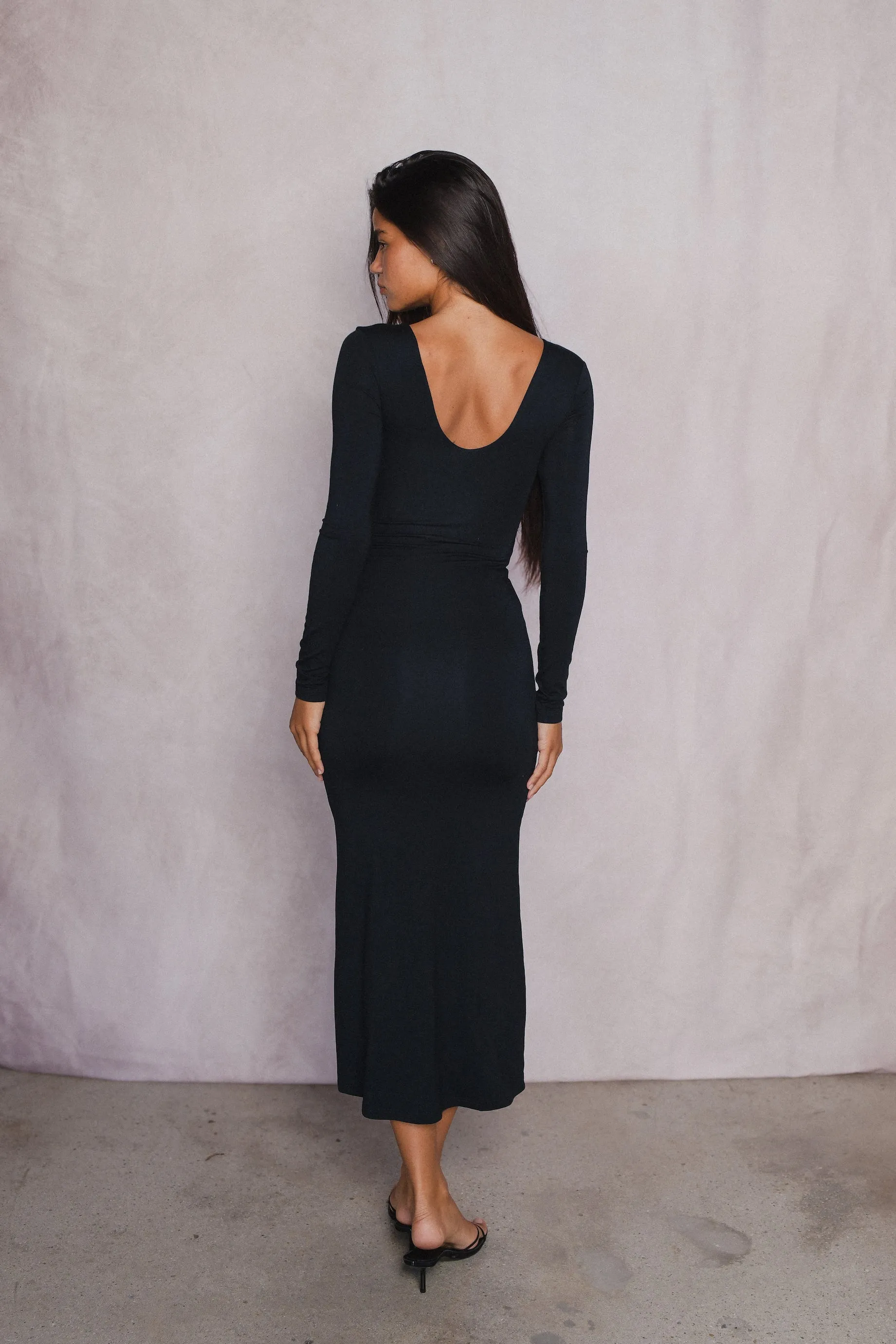 Holly Dress Jersey - Black sold by Skatie product image thumbnail 3