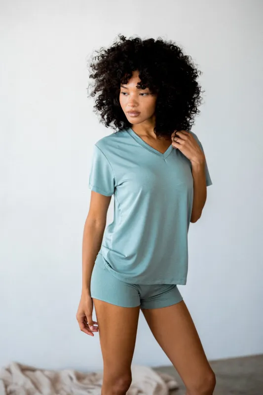 Hubby Tee Jersey - Sage sold by Skatie