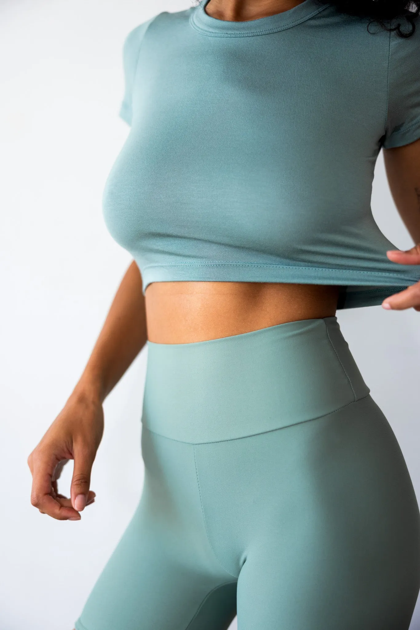 Cece Bike Short - Sage sold by Skatie product image thumbnail 5