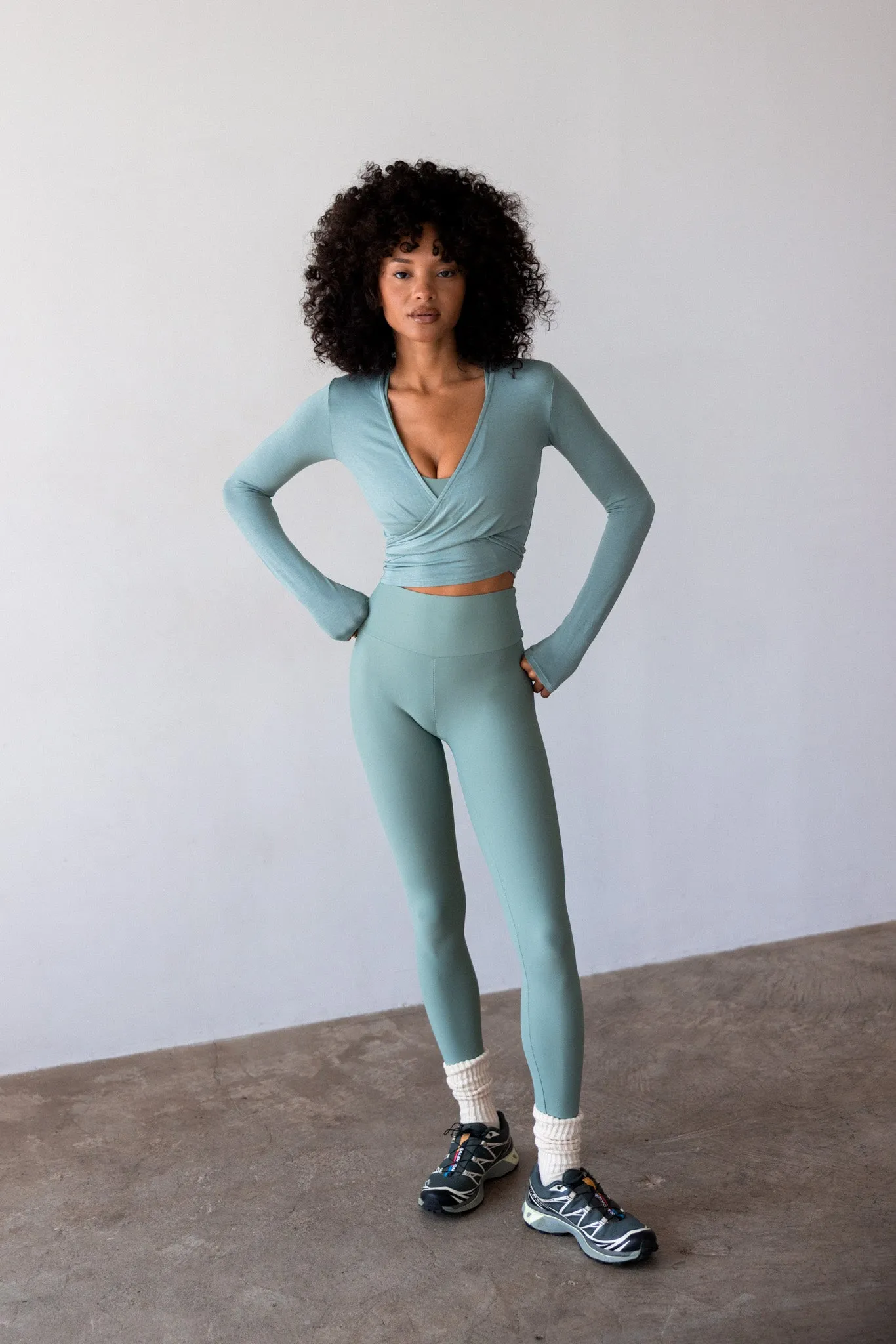 Cece Legging - Sage sold by Skatie product image thumbnail 3