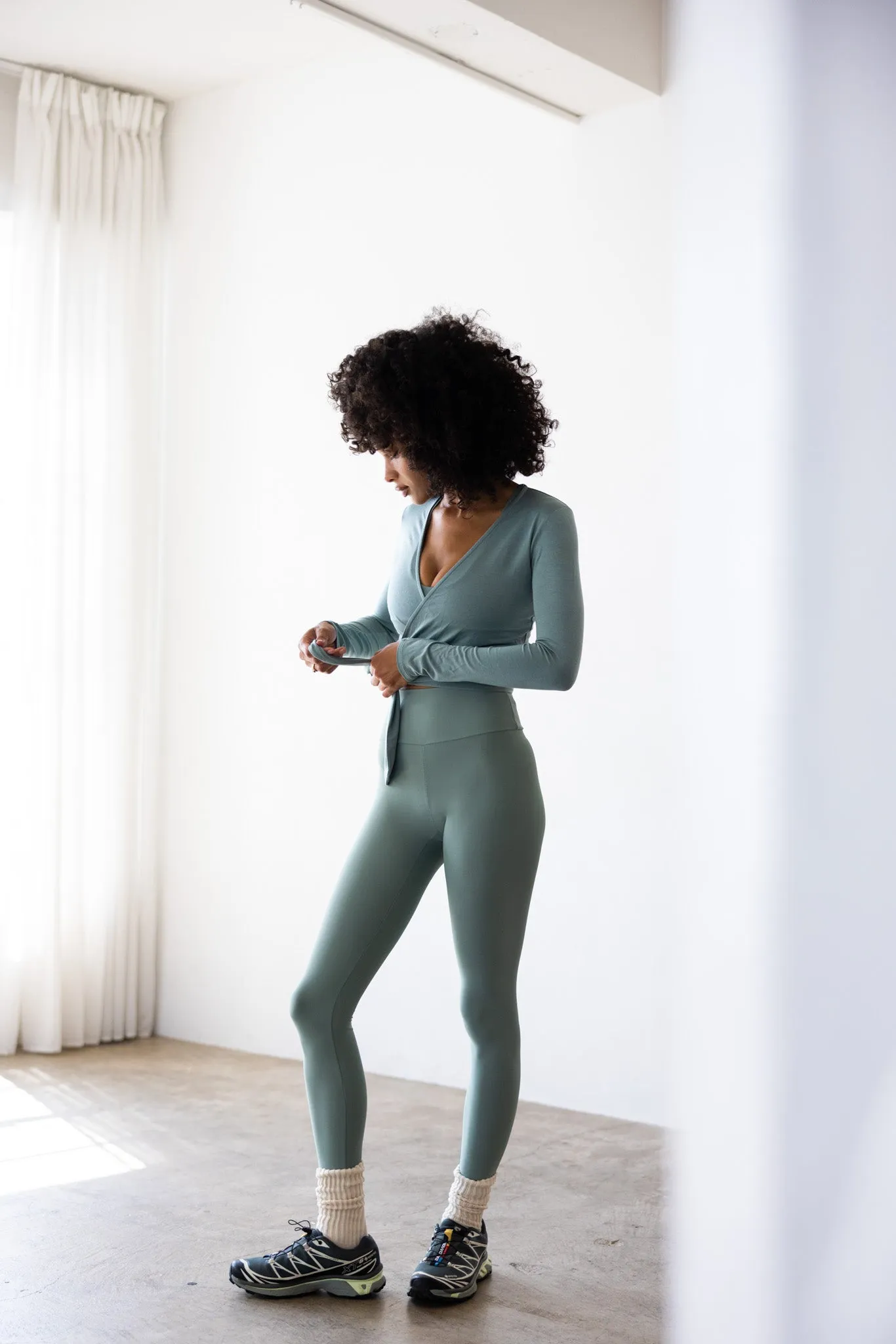 Cece Legging - Sage sold by Skatie product image thumbnail 4