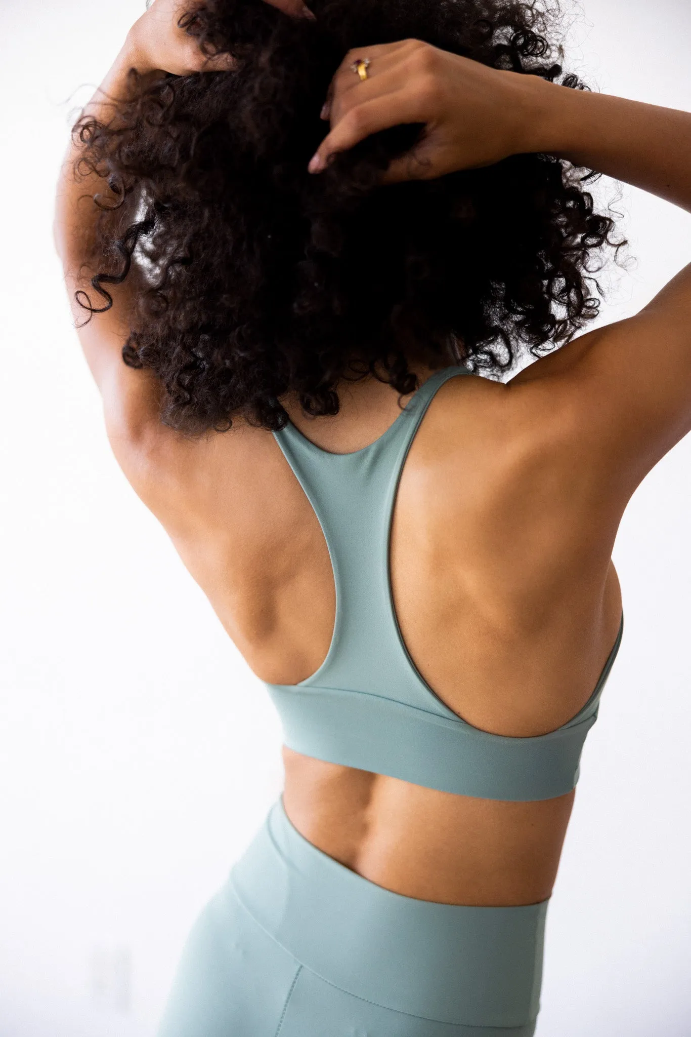 Pepper Sports Bra - Sage sold by Skatie product image thumbnail 2