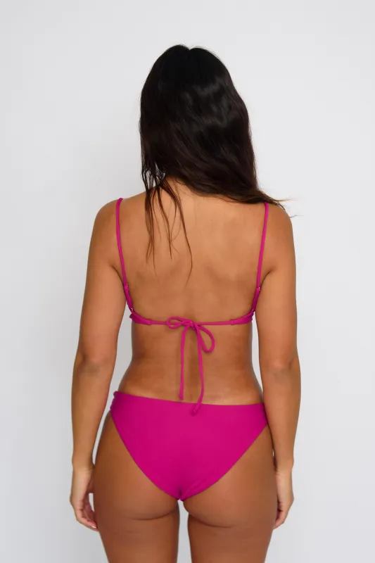 Wholesale Cheryl Bottom - Fuchsia sold by Skatie