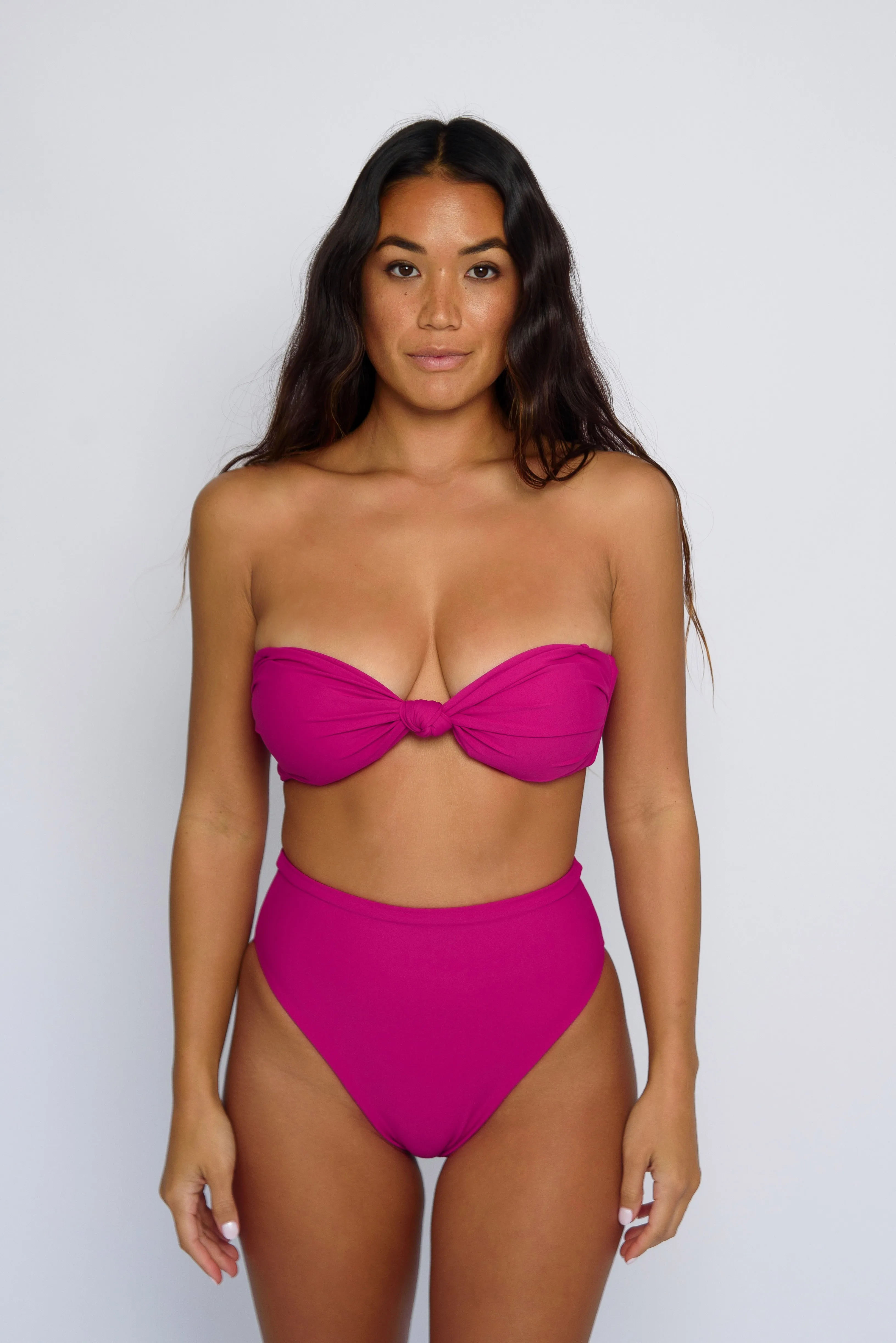 Wholesale Lyndi Top - Fuchsia sold by Skatie product image thumbnail 2
