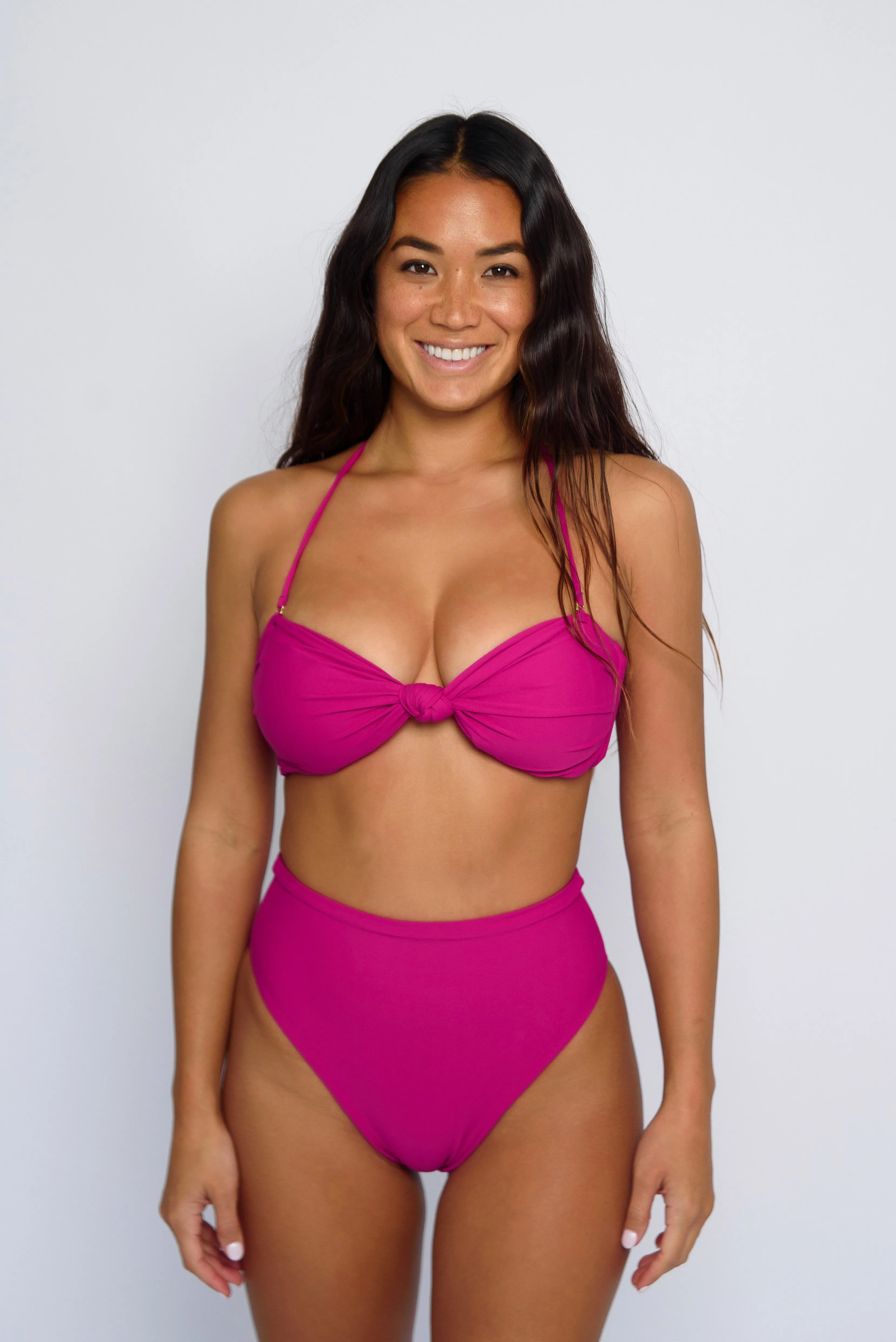 Wholesale Monroe Bottom - Fuchsia sold by Skatie product image thumbnail 2
