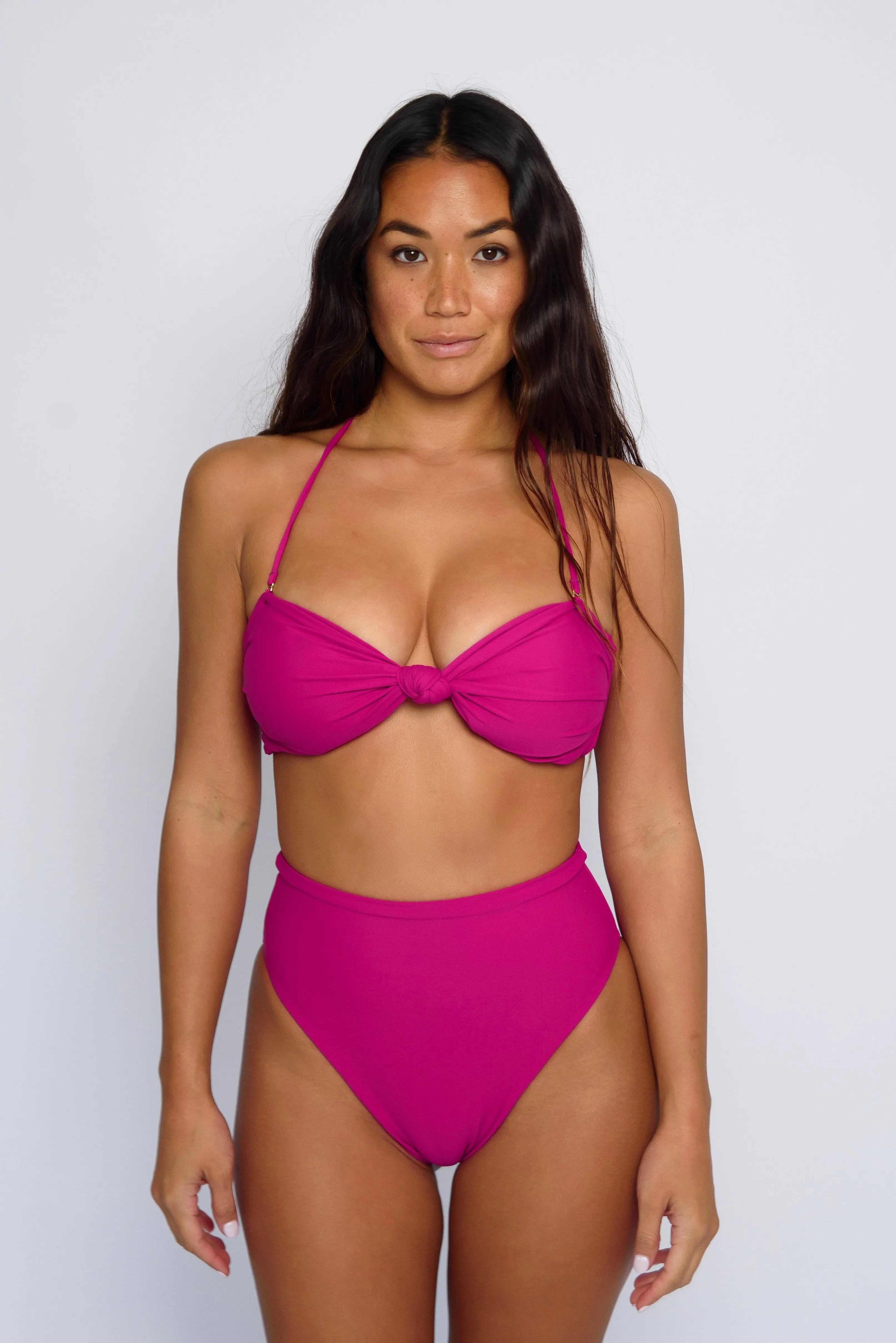Wholesale Monroe Bottom - Fuchsia sold by Skatie product image thumbnail 4