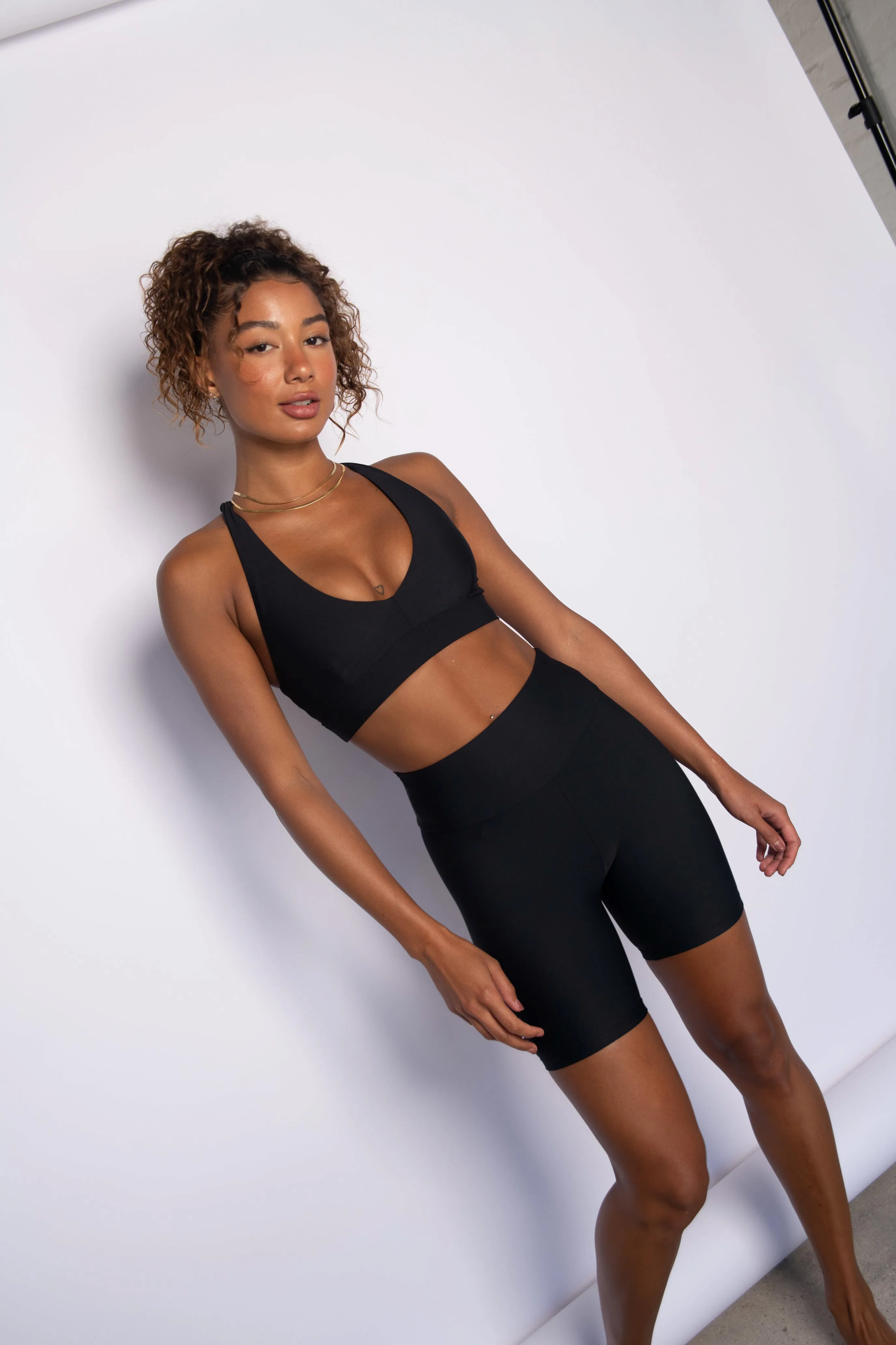 Wholesale Cece Bike Short - Black sold by Skatie product image thumbnail 5