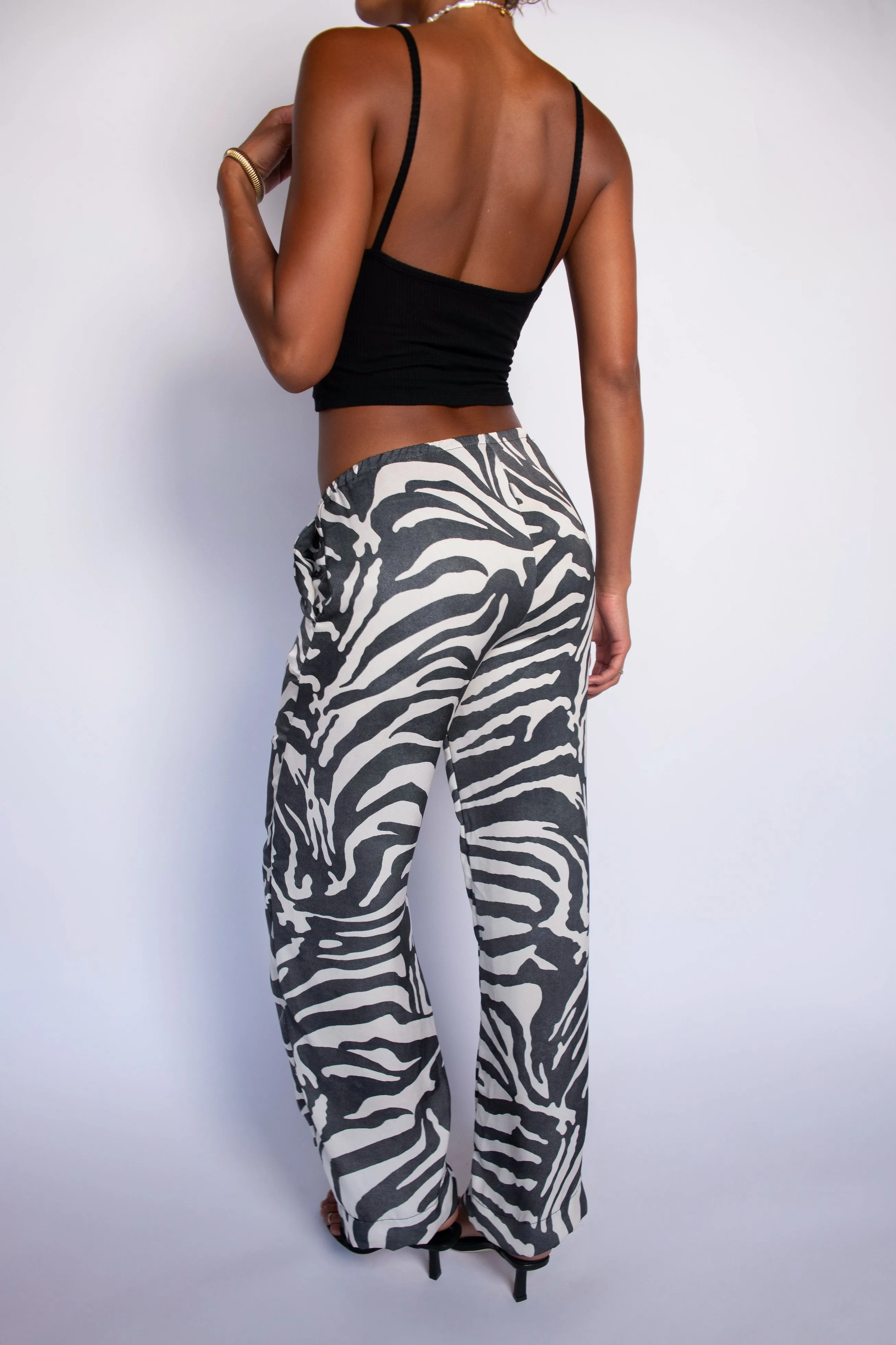Wholesale Ava Pants Satin - Monte sold by Skatie product image thumbnail 4