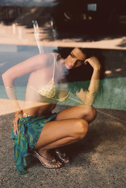 Wholesale Skye Mini Skirt Chiffon - Cannes sold by Skatie