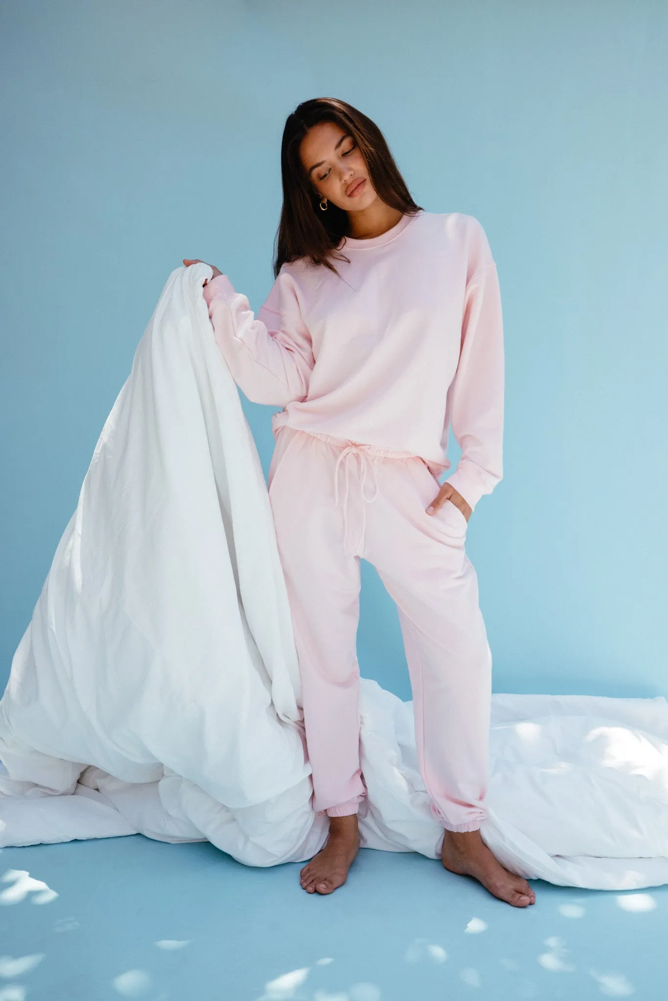 Wholesale CLOUDLUX Chris Crewneck - Bubblegum sold by Skatie product image thumbnail 5