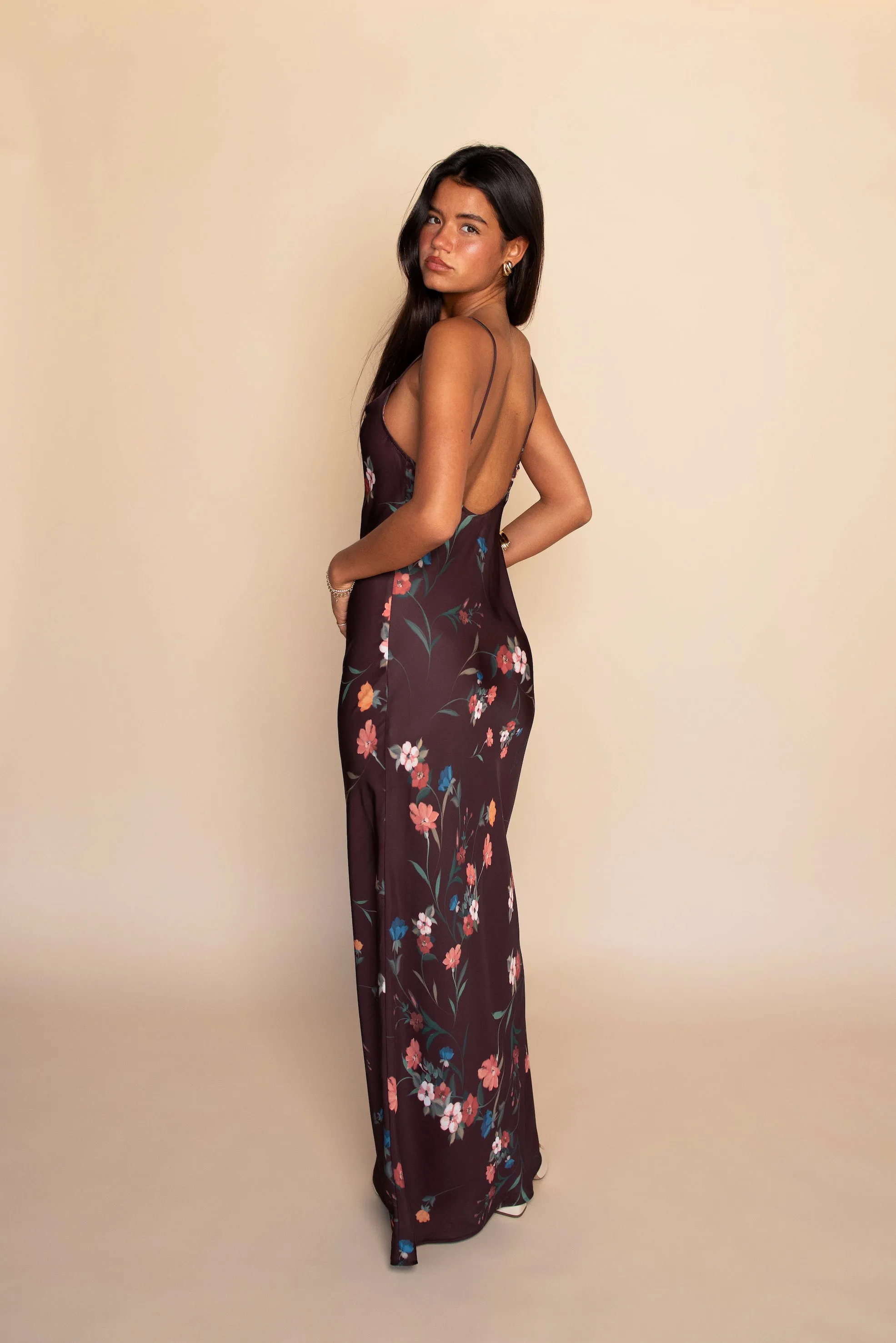 Samantha Maxi Dress Satin - Valley sold by Skatie product image thumbnail 5