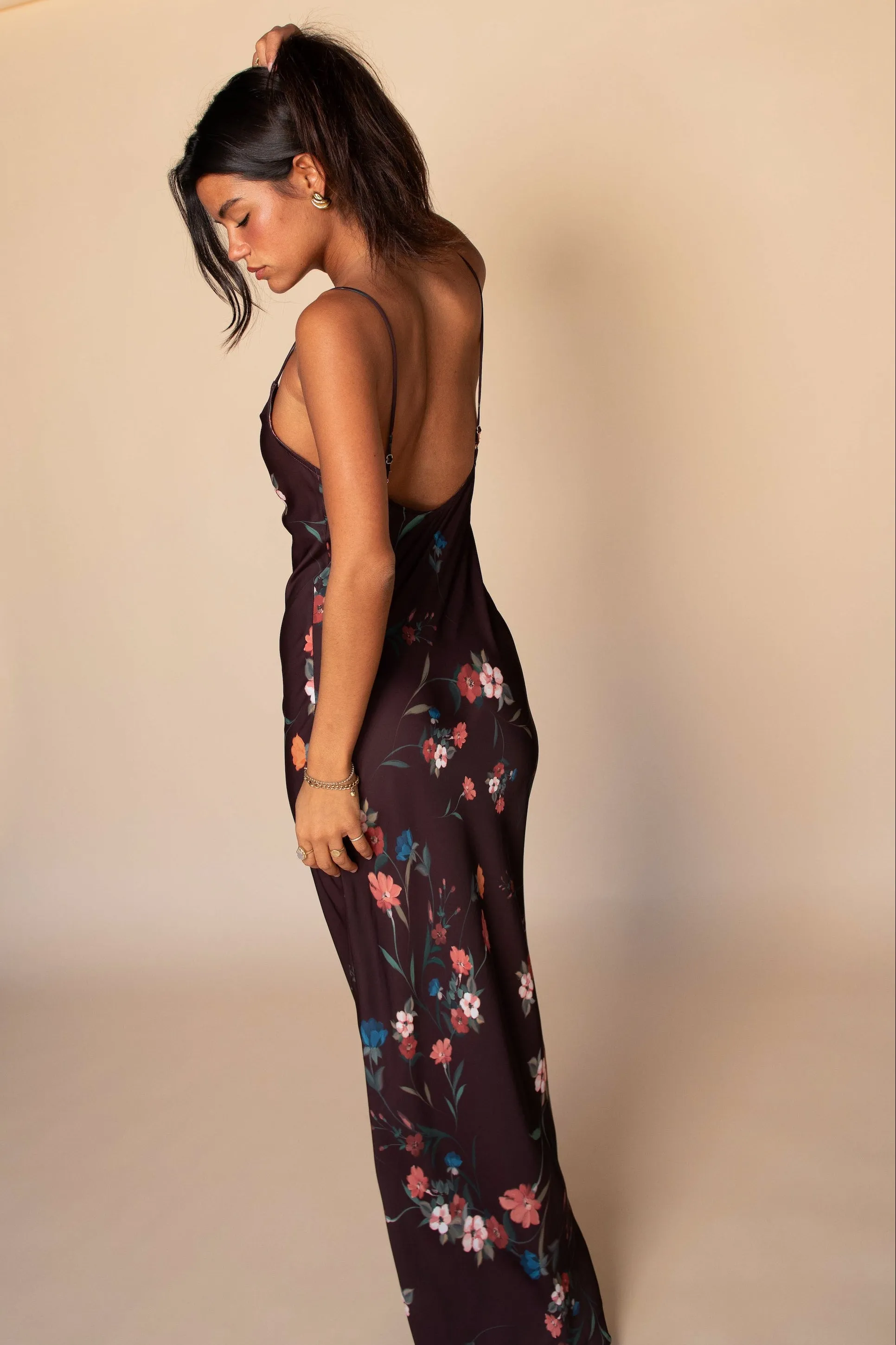 Samantha Maxi Dress Satin - Valley sold by Skatie product image thumbnail 3