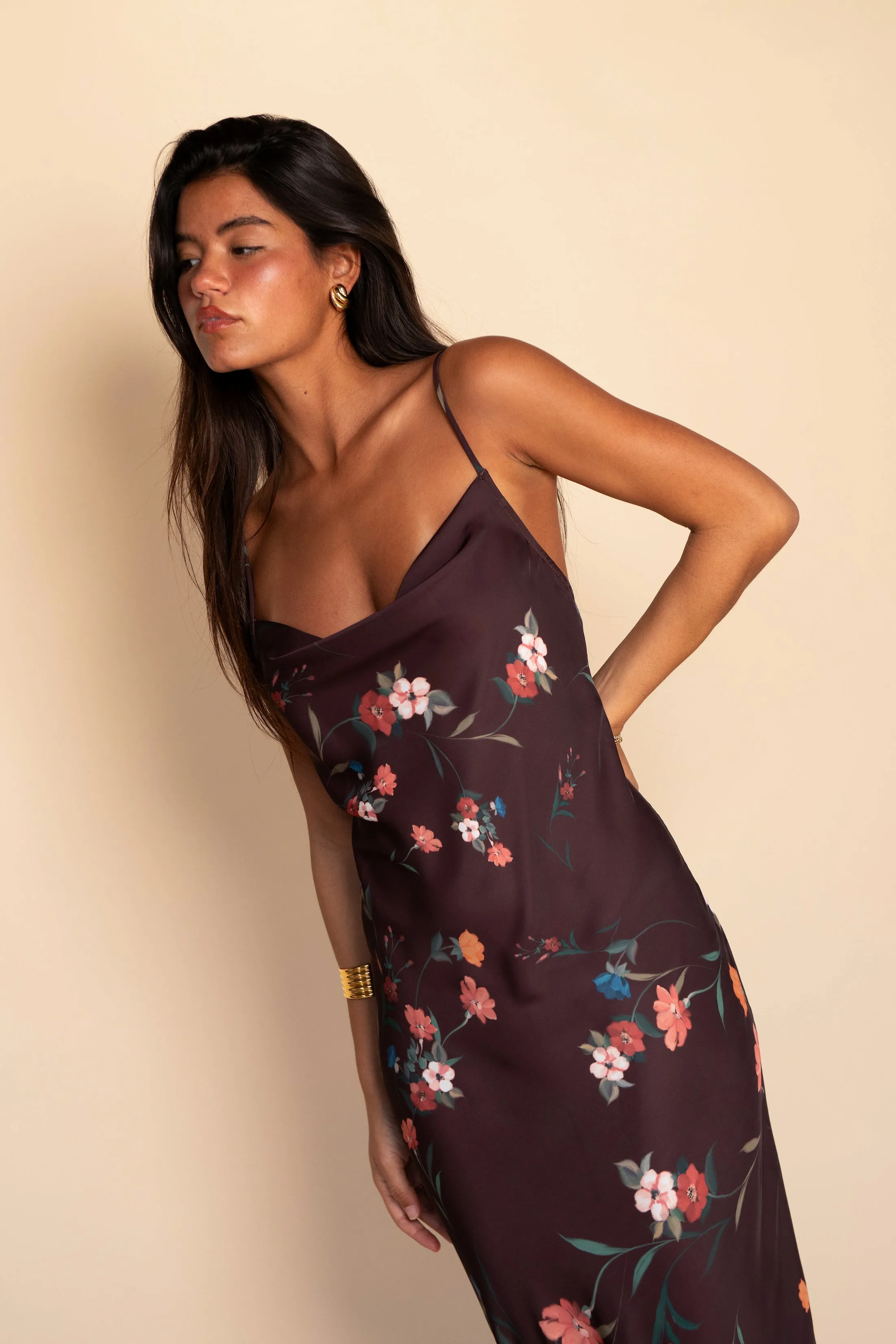 Samantha Maxi Dress Satin - Valley sold by Skatie product image thumbnail 2