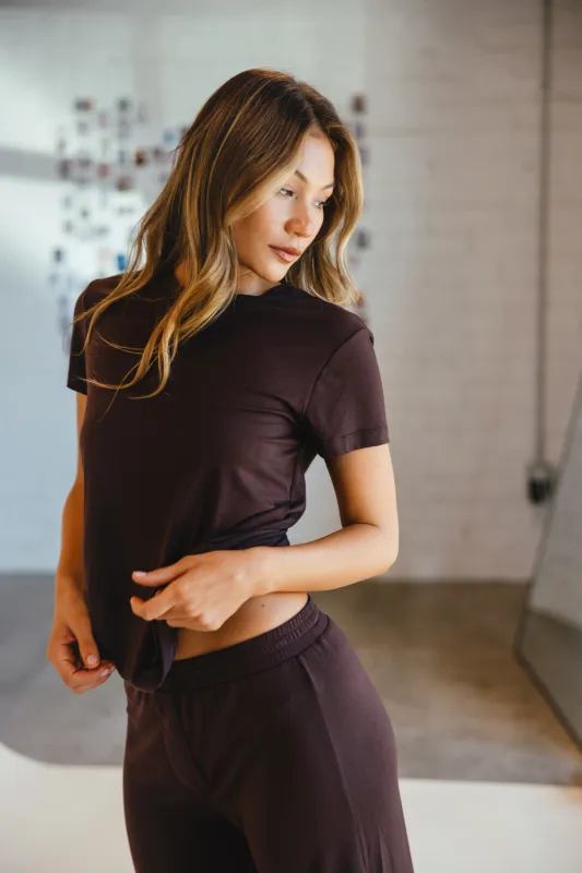 Bestie Tee Jersey - Toasted made by Skatie