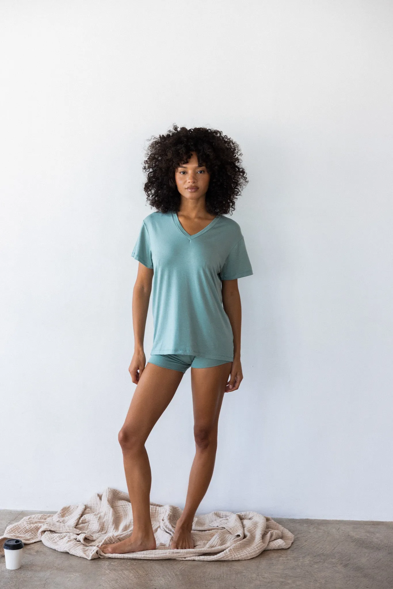 Wholesale Hubby Tee Jersey - Sage sold by Skatie product image thumbnail 5