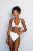 Monroe Bottom - White Micro Ribbed sold by Skatie