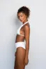 Monroe Bottom - White Micro Ribbed sold by Skatie