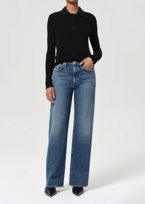Harper Mid Rise Straight Leg Jean sold by Denali