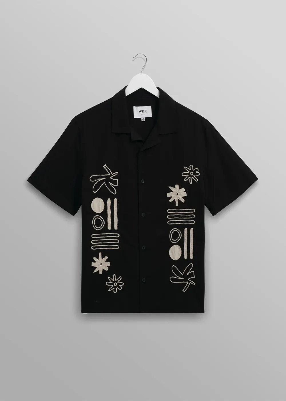 Didcot Abstract Applique Short Sleeve Shirt sold by Denali product image thumbnail 2