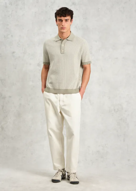 Turin Polo Ladder Stripe sold by Denali