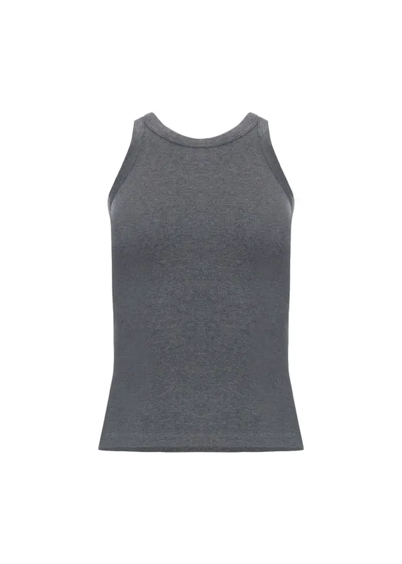 High Crew Rib Tank Top sold by Denali