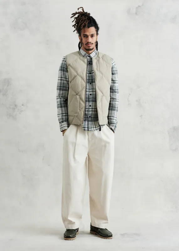 Skye Cotton Nylon Gilet made by Wax London