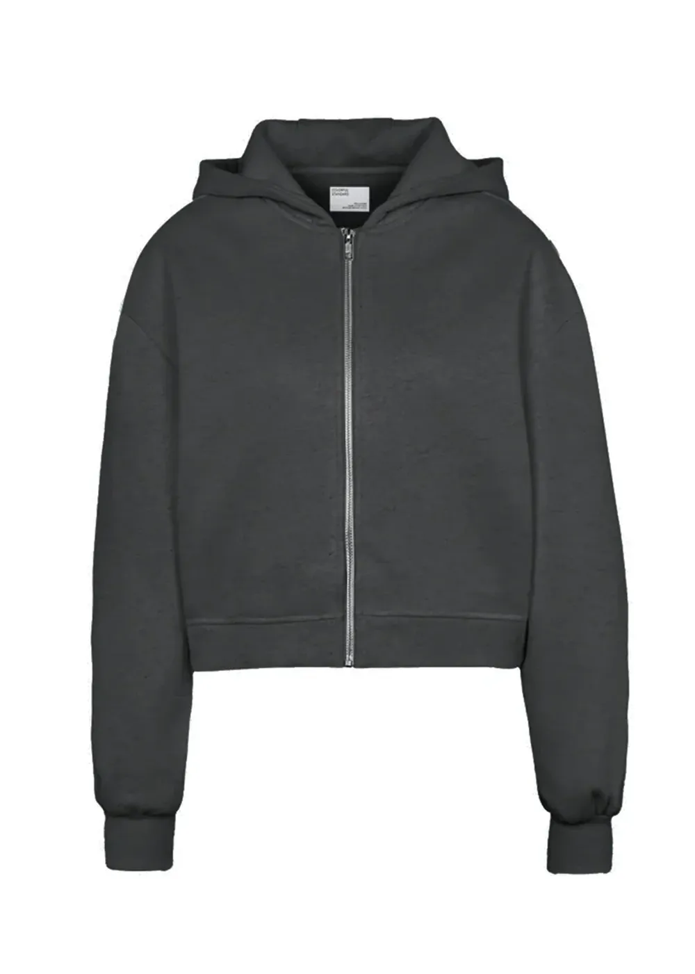 Organic Crop Zip Hoodie sold by Denali