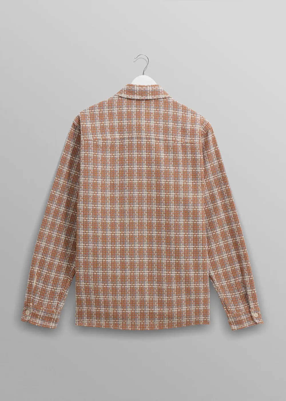 Whiting Ladder Check Weave Overshirt sold by Denali product image thumbnail 4