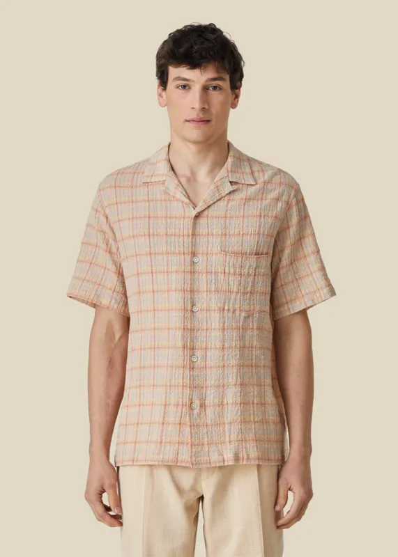 Plaid Crepe Shirt sold by Denali