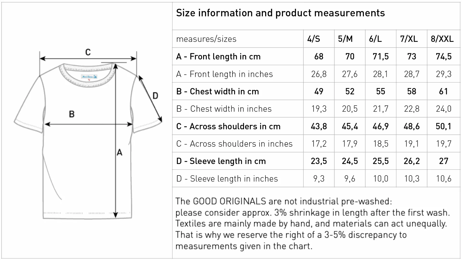 Cotton 2 Threads Heavy Relaxed Fit T-Shirt sold by Denali product image thumbnail 5