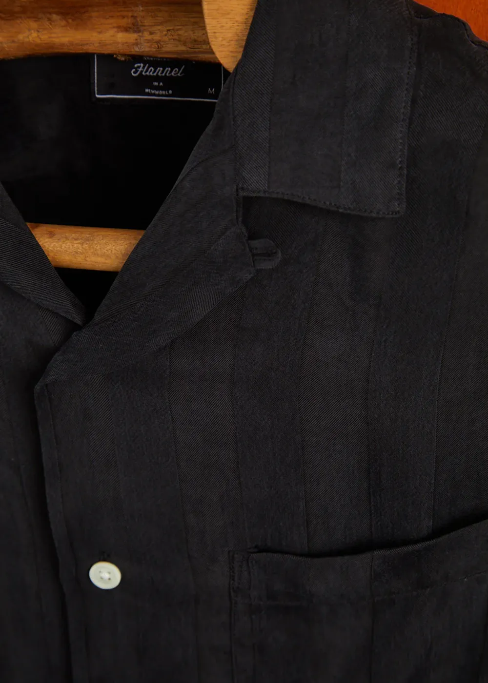 Cupro Stripe Short Sleeve Shirt sold by Denali product image thumbnail 2