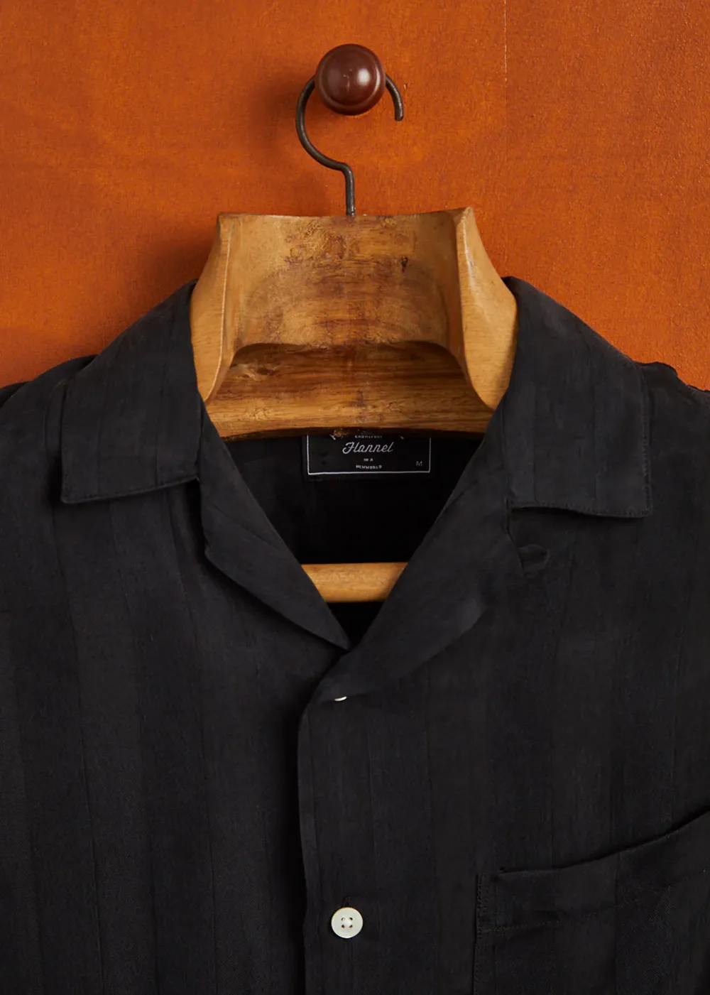 Cupro Stripe Short Sleeve Shirt sold by Denali product image thumbnail 3